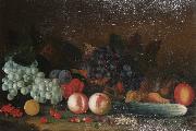 George Washington Lambert Still life of mixed fruit painting